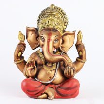 Brown Ganesha Idol: 