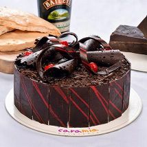 Delicious Choco Baileys Cake: Love N Romance Gifts