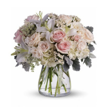Elegant Mixed Flowers Vase: 
