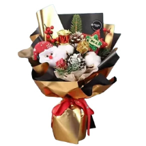 Santa Claus Bouquet Gold: Gifts for Parents