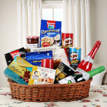 Sweet And Savoury Treats Basket: Bhai Dooj Gifts