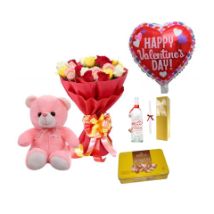 Valentines Love Gift Hamper: Roses 